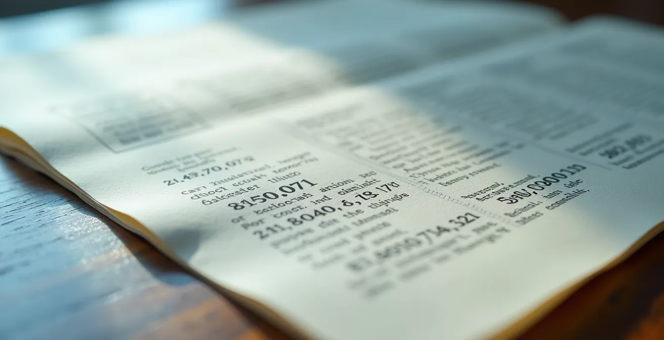 Detailed breakdown of co-living costs showing hidden fees and surcharges